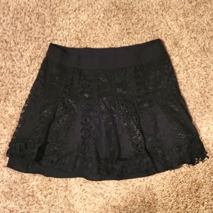 Lace Mini Skirt